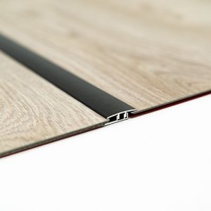 Rigid T Profile BLACK - Floor plank by Xtrafloor