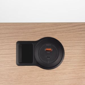 Power Management - Einbausteckdose USB - Desk by Yaasa