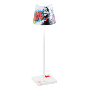 Poldina "Mr. Savethewall x Zafferano" table lamp - Table lamp by Zafferano