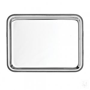 Rectangular Tray - Model Impero - 45x35cm - Without Handles - Styling by Zaramella Argenti srl