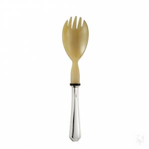 Salad Serving Fork Horn - Styling by Zaramella Argenti srl
