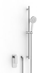 100 - Sliding bar with hand shower - Shower by ZAZZERI