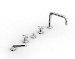 Da - Traditional bathtub set - Tap by ZAZZERI