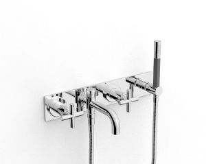 Da - Built-in bathtub set - Tap by ZAZZERI