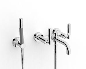 Da - Wall-mounted bathtub set - Tap by ZAZZERI