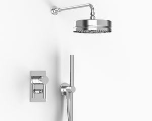 Da - Shower arm with shower head and hand shower - Shower by ZAZZERI