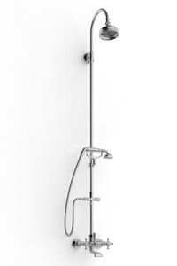Kent - External bathtube/shower - Shower by ZAZZERI