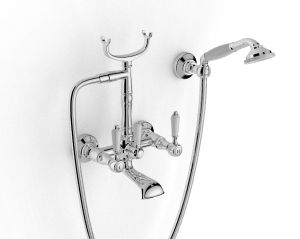 Kent - Wall-mounted bathtub set - Tap by ZAZZERI