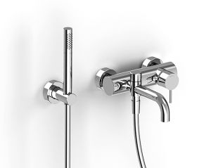 Modo - Wall-mounted bathtub set - Tap by ZAZZERI