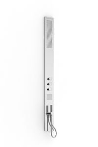 Obliqua - Buit-in multifunctional shower column (with Flyfall ®) - Shower by ZAZZERI