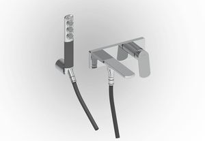 Surf - Wall-mounted bathtub set - Tap by ZAZZERI