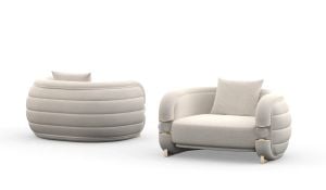 Opheline Modern Single Armchair - Armchair by ZEBRANO