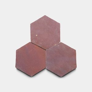 Plum Hex - Accessories by Zia Tile