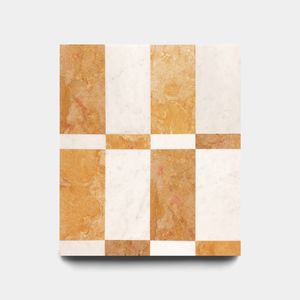 Verona in Carrara + Giallo Reale - Floor tile-stone by Zia Tile