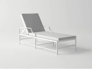 AGOSTO - Recliner aluminium sun lounger - Armchair by 10Deka
