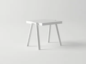 AMELIA - Rectangular aluminium coffee table - Side table by 10Deka