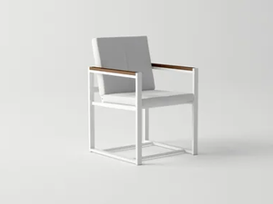 DAYTONA - Aluminium garden chair with armrests - Chair by 10Deka