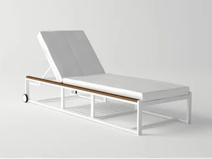 DAYTONA - Recliner aluminium sun lounger - Armchair by 10Deka