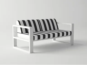 DELAZ - 2 seater aluminium sofa - Sofa by 10Deka