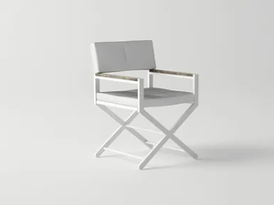 ULTRA - Aluminium garden chair with armrests - Chair by 10Deka