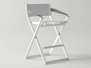 VICTUS - Folding high garden stool - Stool by 10Deka