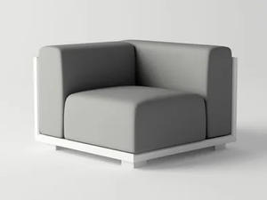 VICTUS MODULAR SOFA CORNER - Corner garden armchair - Armchair by 10Deka
