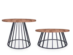 BASKET METAL - Round metal coffee table - Accessories by 5A Design