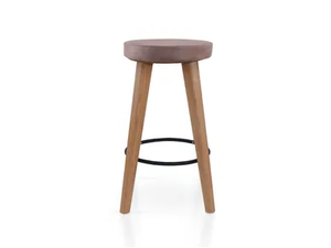 DIEGO BAR - Leather barstool - Stool by 5A Design