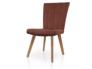 GALA OAK - Upholstered fabric chair - Chair by 5A Design