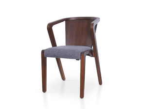 HARRY - Beech chair with armrests - Chair by 5A Design