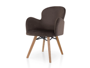 HERA VITO - Fabric chair with armrests - Chair by 5A Design