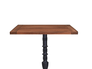 IROKO TOPS - Square iroko table top - Table by 5A Design