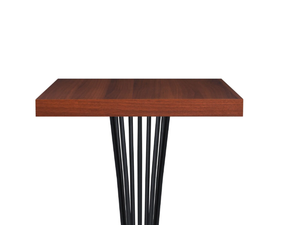 LAMINATED TOPS - Square MDF table top - Table by 5A Design