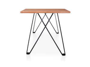 PAPILLON - Rectangular wooden high table - Table by 5A Design