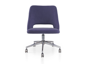 PARADISE 5 WAYS - Swivel height-adjustable fabric office chair with 5-Spoke base - Chair by 5A Design