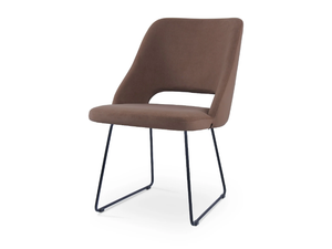 PARADISE SLED - Sled base fabric chair - Chair by 5A Design
