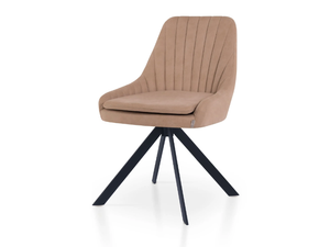 PREMIERE SPIDER - Trestle-based leather chair - Chair by 5A Design