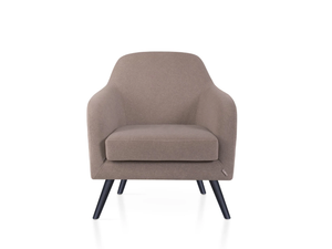 PREMIERE - Upholstered fabric armchair with armrests - Armchair by 5A Design