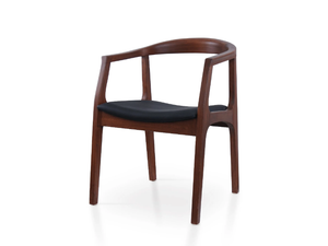 VALE - Beech chair with armrests - Chair by 5A Design
