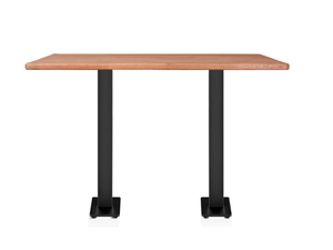 VENUS SQUARE - Rectangular wooden high table - Table by 5A Design