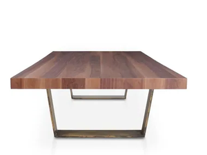VERONA - Rectangular low wooden coffee table - Side table by 5A Design