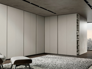 INTERMEZZO - Corner sectional wooden wardrobe - wardrobe by Adok