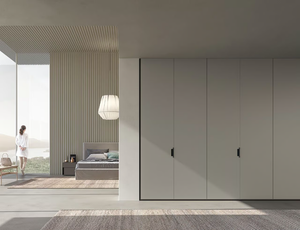 LINE - Sectional wooden wardrobe - wardrobe by Adok