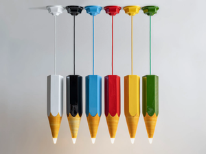 LAPIS - LED ceramic pendant lamp - Ceiling lamp by Aldo Bernardi