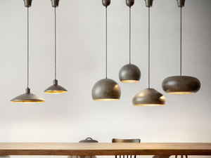 MATERIA - Steel pendant lamp - Ceiling lamp by Aldo Bernardi