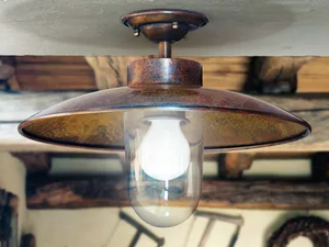 NABUCCO - Metal outdoor ceiling lamp - Ceiling lamp by Aldo Bernardi