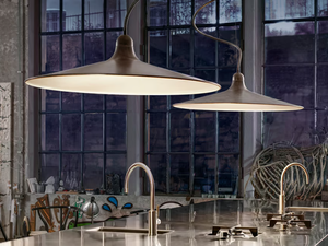 SASSMAÒR - LED aluminium pendant lamp - Ceiling lamp by Aldo Bernardi