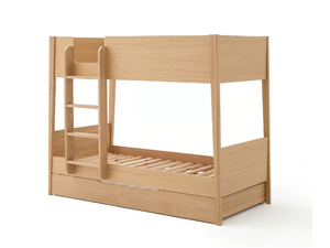 ALCESTE - Wood veneer bunk bed - Bed frame by AMPM