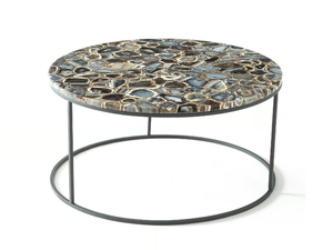 ANAXIMÈNE - Round Agata coffee table - Coffee table by AMPM