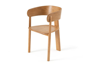 MARAIS - Oak chair with armrests - Chair by AMPM